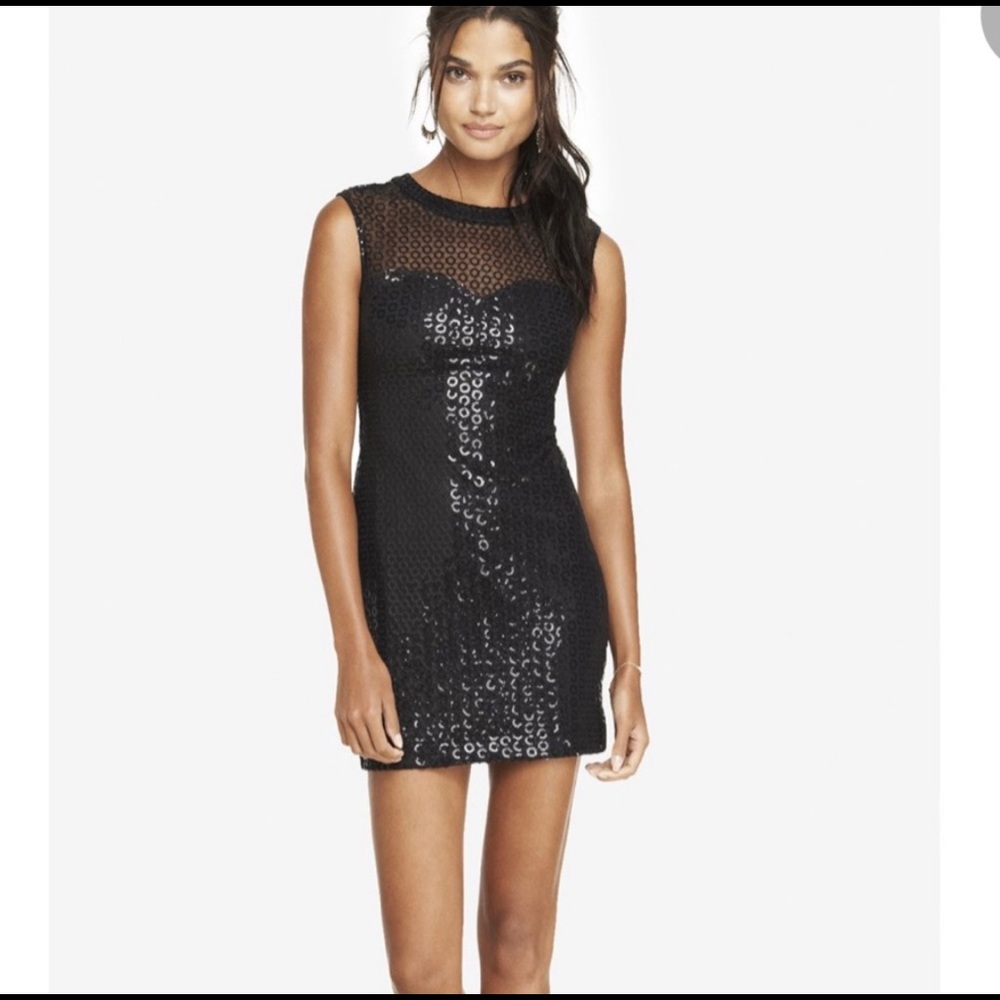 Express Sequin Sheath Dress
